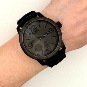 CITIZEN ECO-DRIVE Garrison Men's Black Watch BM8475-00F 42mm Works Retail 325